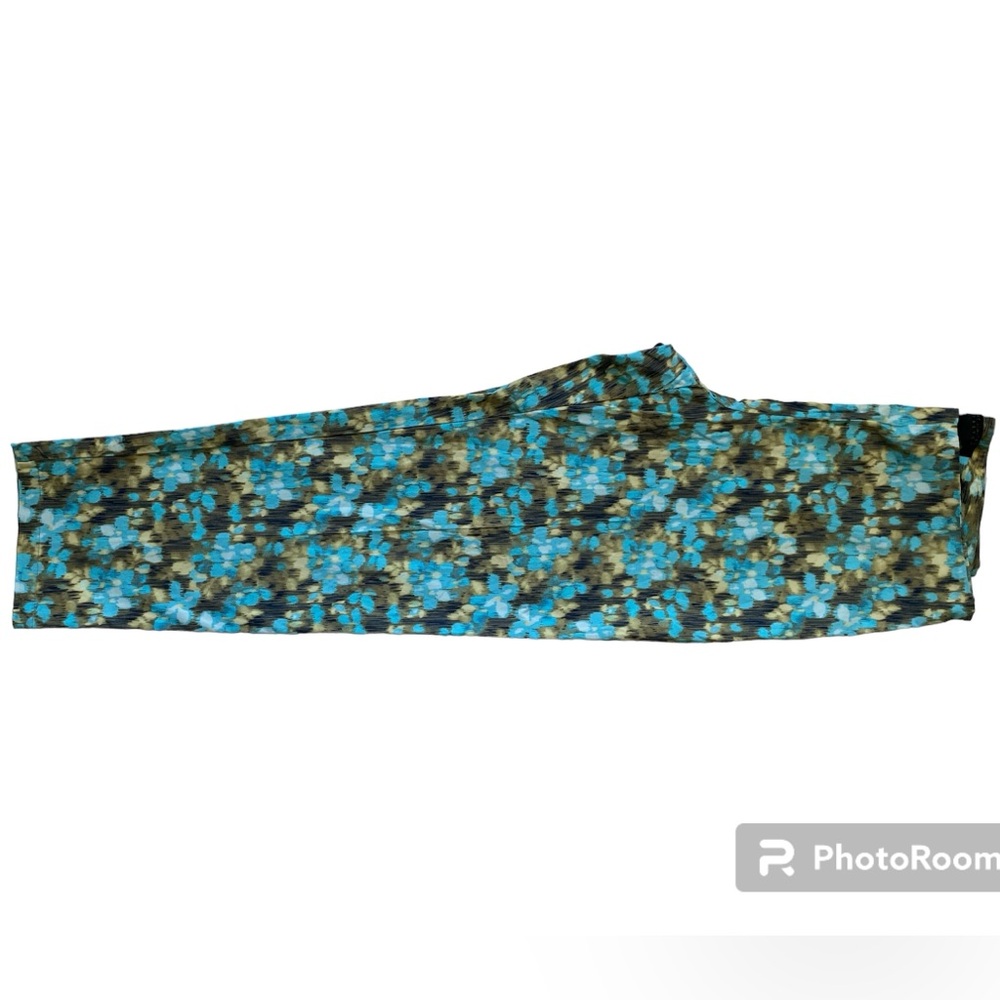 The Limited Blue and Black Patterned Pants